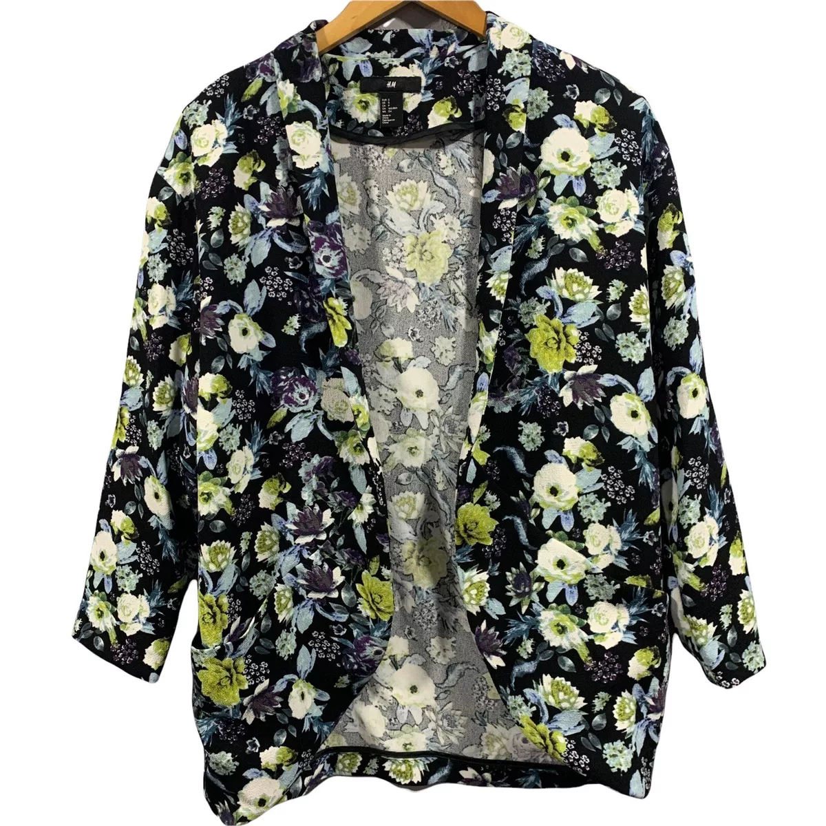 H&m floral blazer clearance
