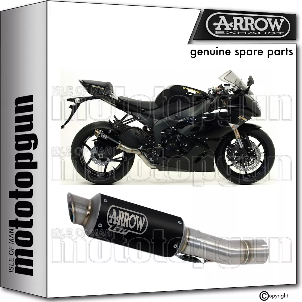 Zx6r 2024 arrow exhaust