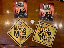 Guitar Hero III Legends/   SteveO Sticker; Lot of 4 plus free flag sticker
