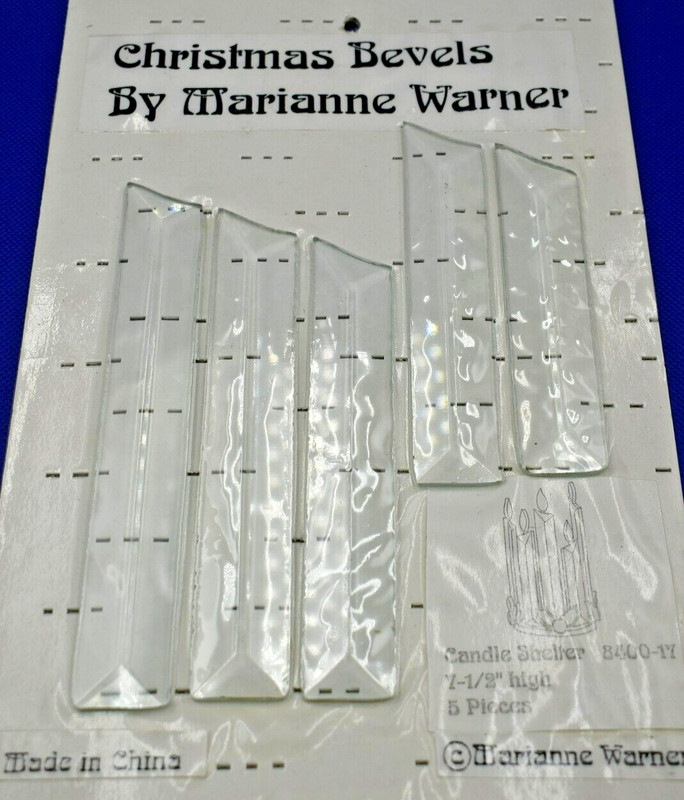 Warner 8400-17 5 Candle Shelter Bevels NEW