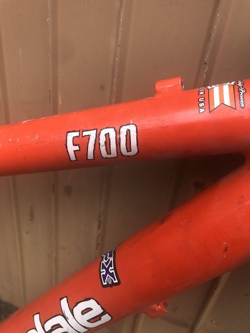 Cannondale F700 Cad2 Size M Frame | eBay