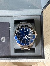 TAG Heuer Aquaracer WAY201T "Batman" Calibre 7 Automatic GMT 43mm Stainless 