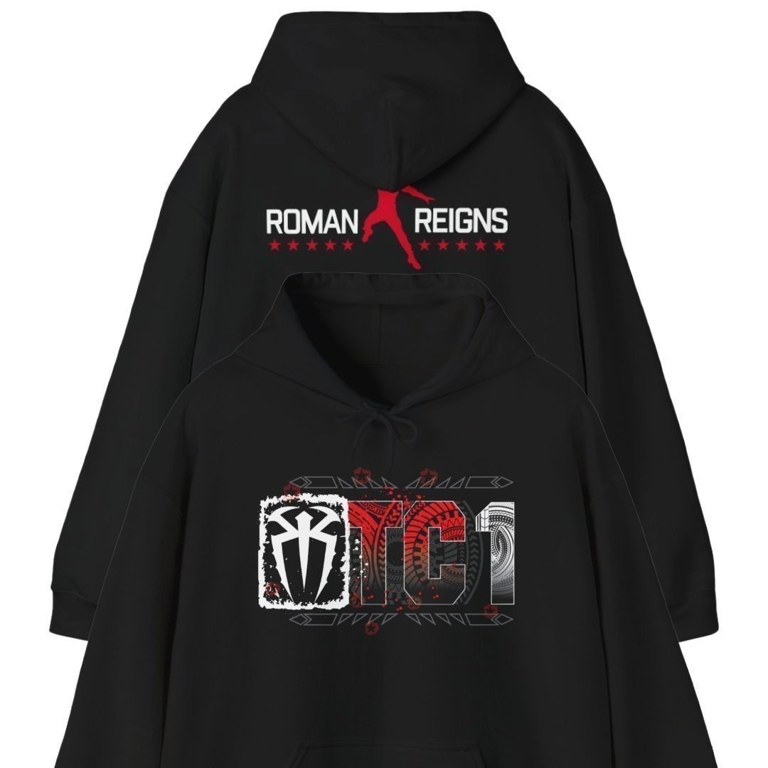 【M】WWE ローマンレインズ 　OTC1 パーカー Roman Reigns Roman Reigns OTC1 Original Tribal Chief Hoody | eBay