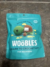 The Woobles Beginners Crochet Kit  Hook  Emilio The Turtle