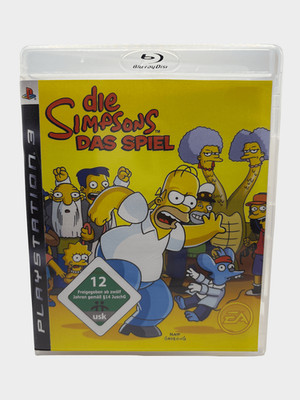 Die Simpsons Das Spiel (Sony PlayStation 3) PS3 GUT + Anleitung
