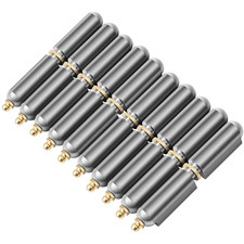 10 Pcs 4 Inch BBQ Smoker Bullet Weld on Bullet Hinge Carbon Steel Weldable Barre