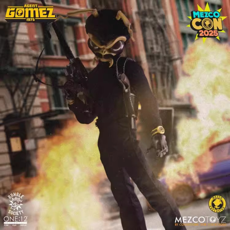 2025NEW Mezco one:12 Collective Agent Gomez 1975 Collective Action