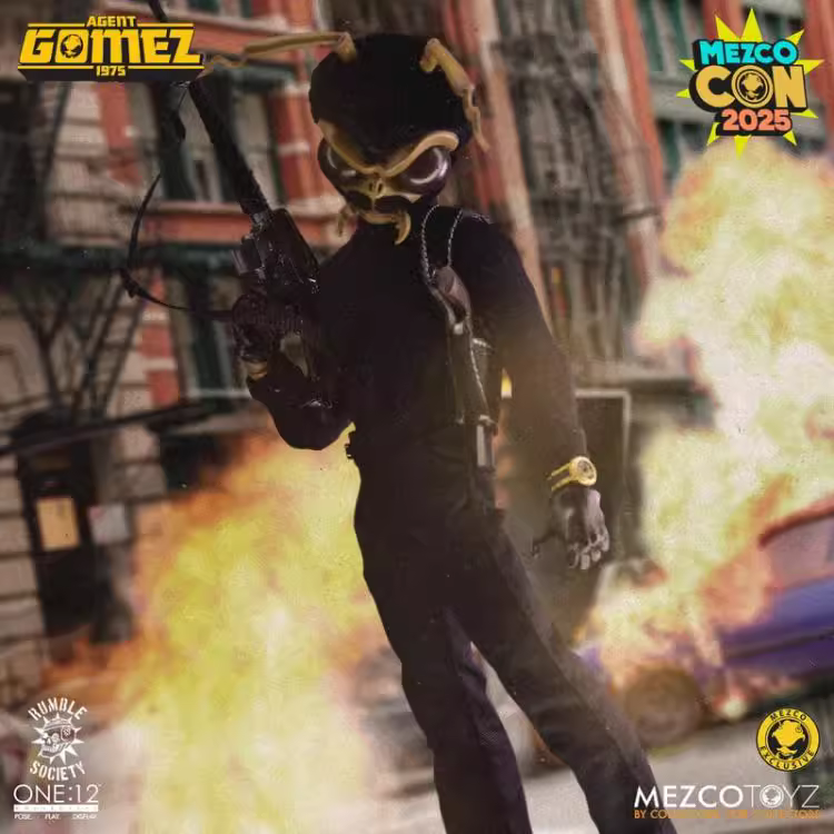 2025NEW Mezco one:12 Collective Agent Gomez 1975 Collective Action