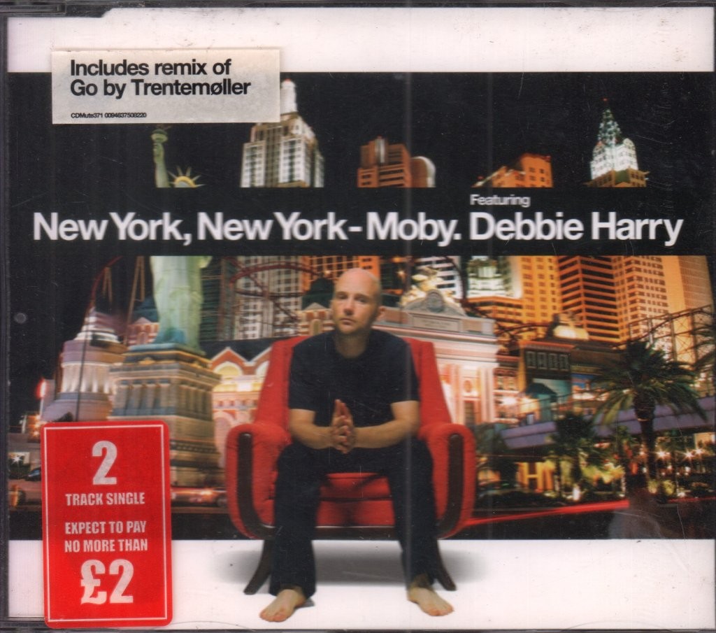 Moby Featuring Debbie Harry New York New York CD UK Mute 2006 Singolo Ha Info
