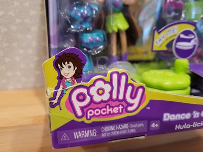 2006 Polly Pocket Dance n' Groove Hula-licious Herstie Doll