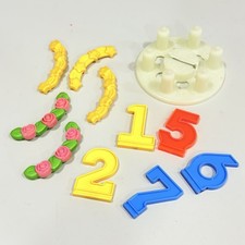 Vintage 1987 Fisher Fun With Food Create a Cake Set Replacement Pieces