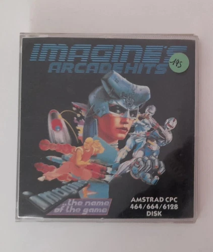Amstrad CPC Disquette Disc / Complet / ARCADE HITS IMAGINE / Disk