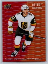 2023-24 Upper Deck Allure #CF-21 Chandler Stephenson Color Flow Red-Orange