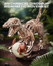 ROKR Prehistoric Planet Velociraptor 3D Wooden Puzzle Dinosaur Jigsaw Xmas Gifts