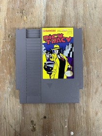 Dick Tracy NES (Nintendo Entertainment System) Authentic Game Cartridge - Tested
