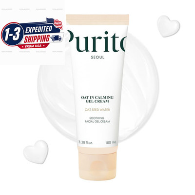PURITO Oat In Calming Gel Cream, Non-Comedogenic, 77% Seed Water...