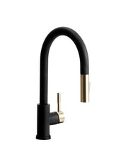 Dura Faucet DF-MK530SLK-MBSN Pull-Down RV Kitchen Faucet Matte Blk 1209.2334 R 