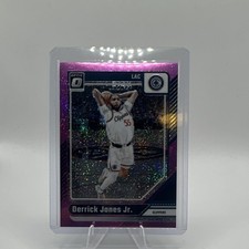Panini Donruss Optic Derrick Jones Jr. #71 Pink Glitter Prizm /275 Clippers