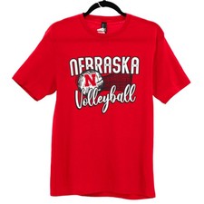 Nebraska Volleyball Unisex T-Shirt | Red | Multiple Sizes | Lou's Sporting Goods