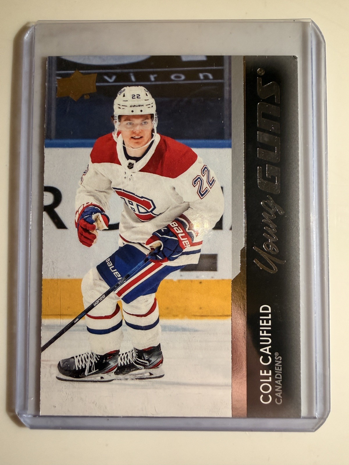 2021-22 Upper Deck Series 1 - Young Guns Cole Caufield #201 (RC)