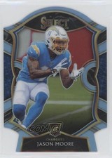 2020 Panini Select Concourse Light Blue Prizm Die-Cut Jason Moore #78 fm0