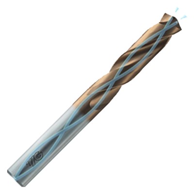 J' Carbide Dream Drill Pro For Steel/Iron 3XD w/Coolant TiSNx YG-1