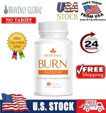 Bravenly Global BURN EXTREME 60 Capsules - New & Sealed! Exp 2027 🔥