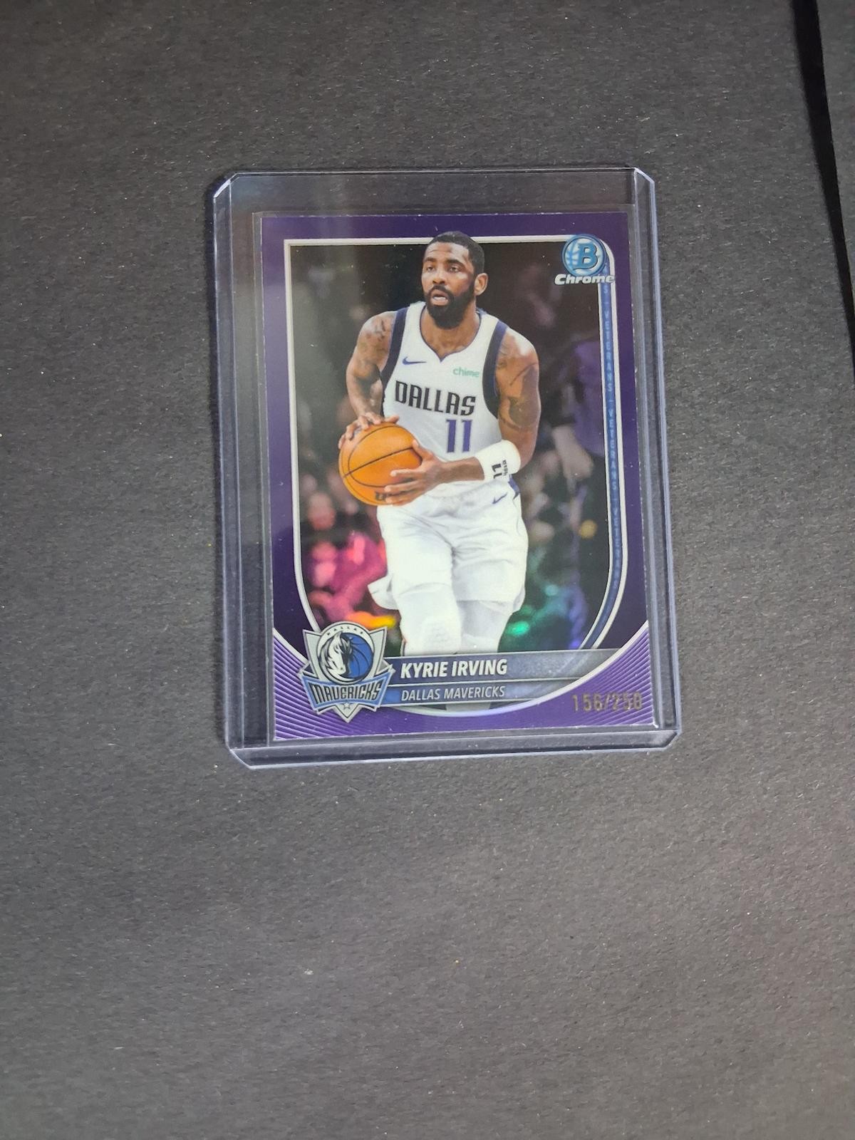 2025-26 Bowman #BCV-130 Kyrie Irving Chrome Purple Refractor #/250