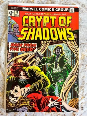 Crypt of Shadows #13 comic book published by Marvel Comics October 1974.