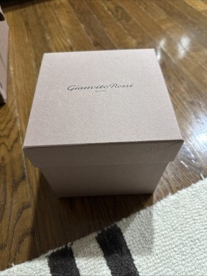 Authentic Gianvito Rossi Empty Shoe Box Gift Storage Box w Cards