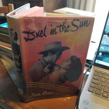 Duel in the Sun by Niven Busch (1947, HC DJ) Jennifer Jones Gregory Peck Movie