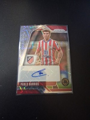 2025 Panini Prizm Fifa Club World Cup - Signatures Pablo Barrios #S-PB Velocity