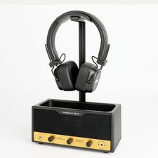 Headphone Stand with Storage Base Desktop Organizer Tabletop Supporting Bracket