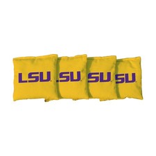 LSU Cornhole Bags Officially Licensed Durable Duck Cloth ACA Regulation
