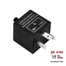 CF13 LED Electronic Flasher Relay, Turn Signal Relay, 12V JL-02 CF13-Adjustable