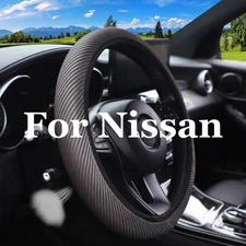 14.5-15 in Soft Microfiber Steering Wheel Cover for Nissan Maxima Rogue Frontier