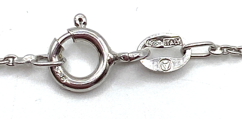 Sterling Silber / 925 baumelnde Träne Opalit Ohrringe & Halskette Set - Bild 7 von 10
