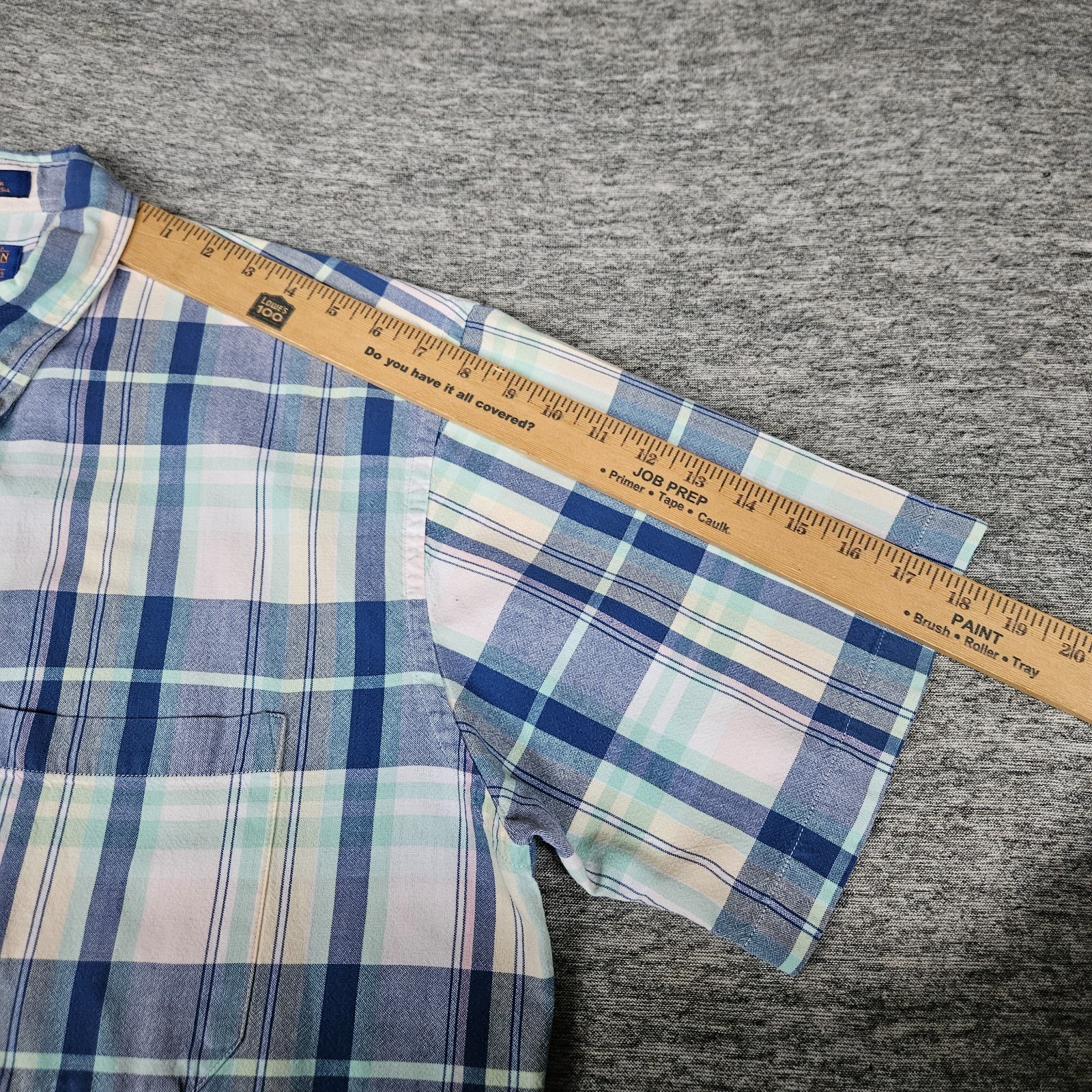 Lot (2) Pendleton Button Shirt Spring Plaid Short… - image 13