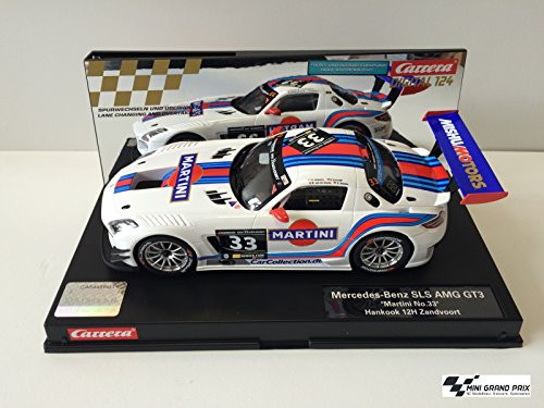 Carrera Digital 124 23825 Mercedes-Benz SLS AMG GT3 Martini No.33 Hankook 12H - Picture 1 of 1