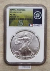 WPCoins ~ 2015 NGC-MS69 Seattle Mariners Silver Eagle