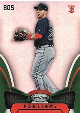 2019 Panini Chronicles - Certified Michael Chavis #32 Green (RC)