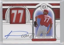 2021 Panini National Treasures Signature Numbers 47/99 Adonis Medina Auto 0bt4