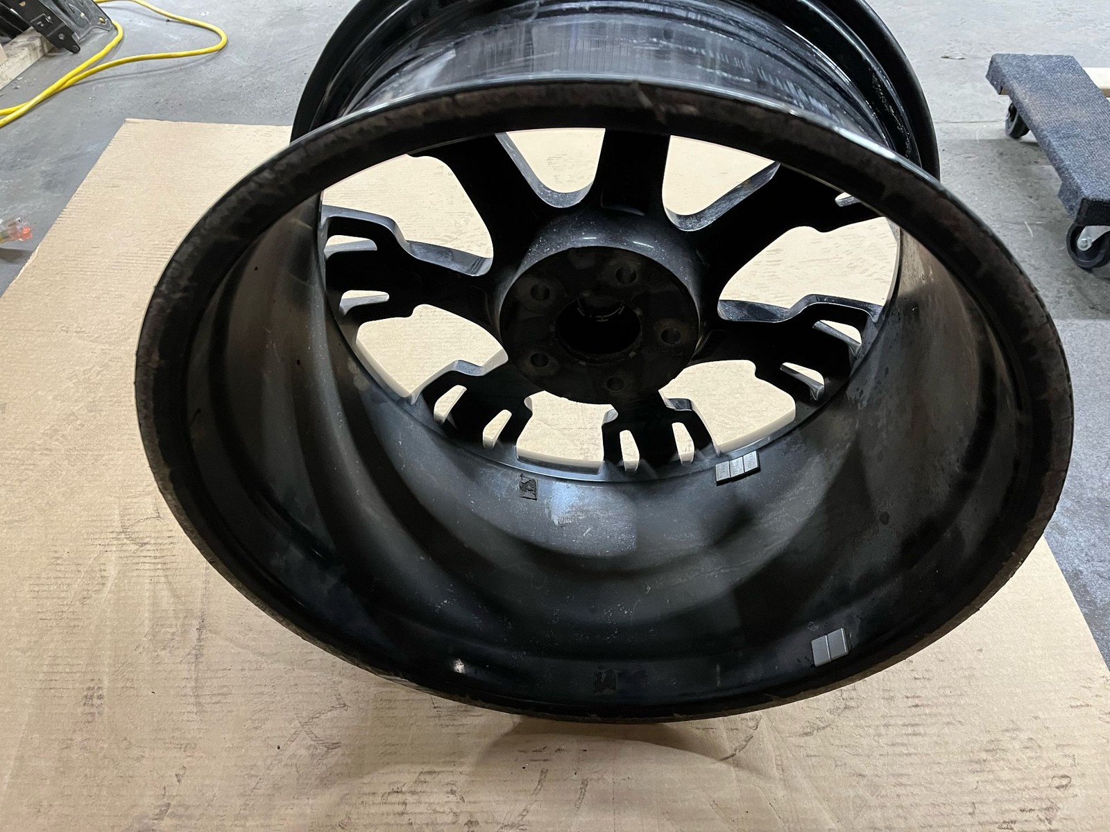 2008-2019 maserati granturismo 20x10.5 rear Black wheel rim