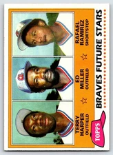 1981 Topps - Terry Harper, Ed Miller, Rafael Ramirez #192