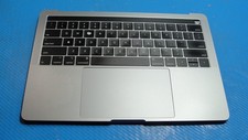 MacBook Pro 13" A1989 Mid 2019 MV962LL Top Case Palmrest /Battery Gray 661-10040