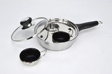 2 Cups Egg Poacher Pan - Stainless Steel Poached Egg Cooker &ndash; Perfect Poached...