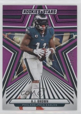 2024 Panini Rookies & Stars Purple /299 AJ Brown #78 1e8u