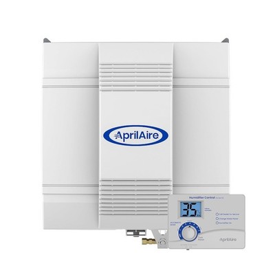 AprilAire 700 Whole-House Humidifier, Automatic Fan Powered Furnace Humidifier