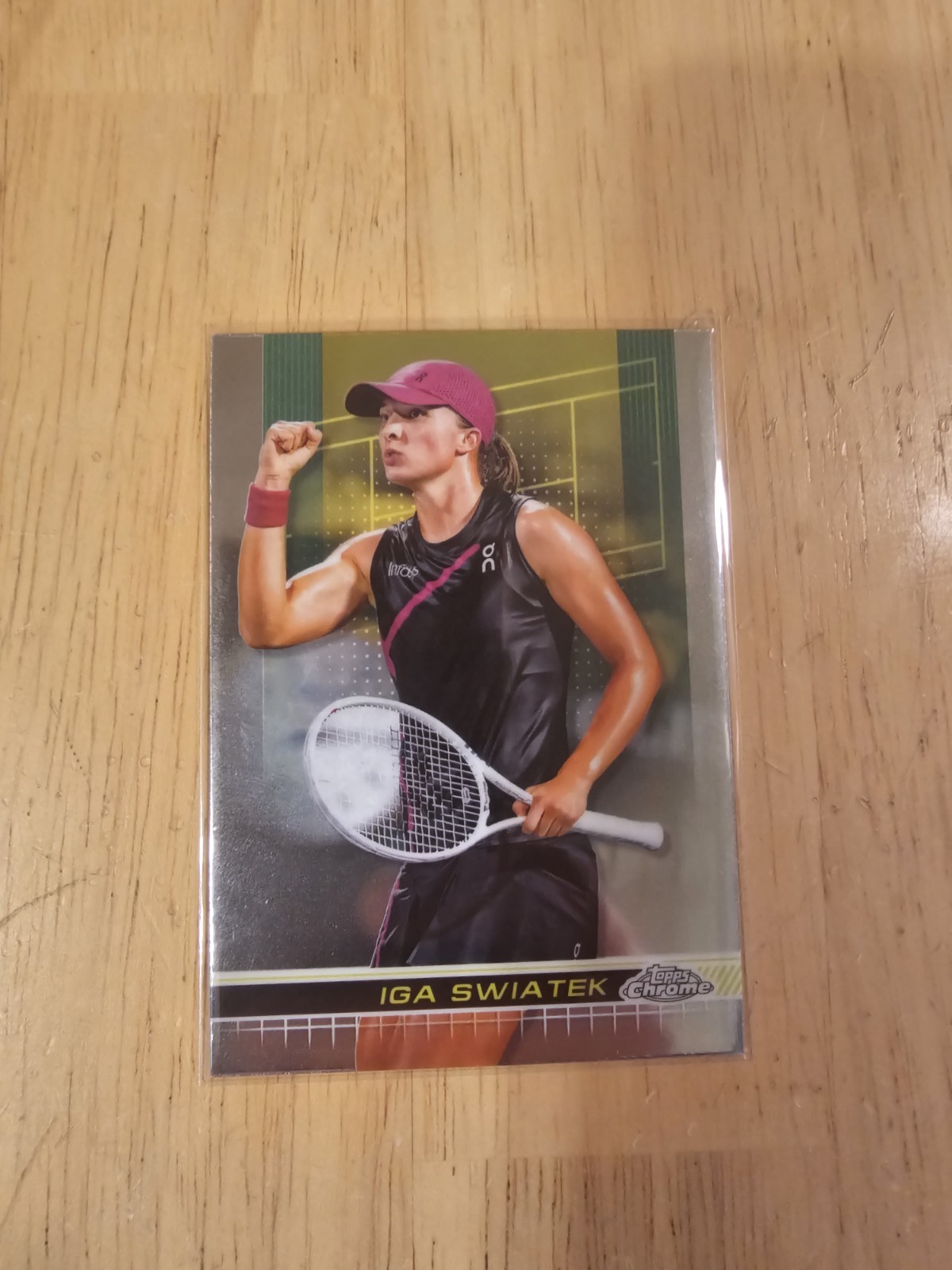 Iga Swiatek 2024 Topps Chrome Tennis  #10 Refractor