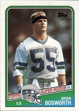 1988 Topps #144 Brian Bosworth
